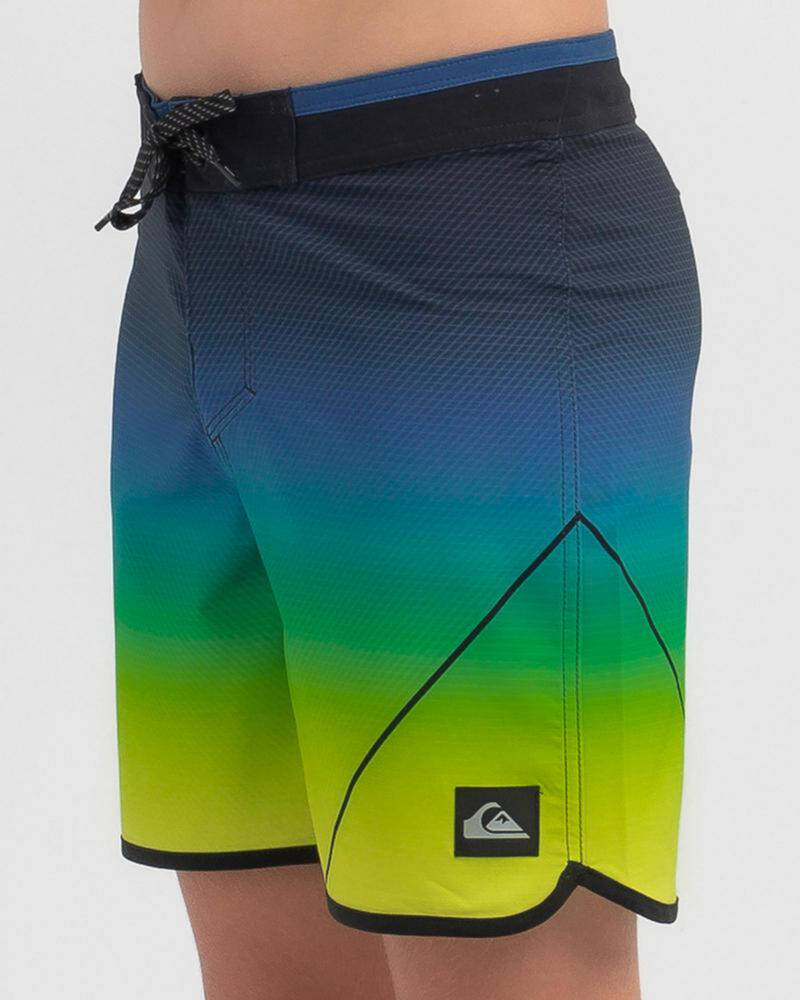 QUIKSILVER SURF SILK NEW WAVE BOY 12 - SAFETY YELLOW