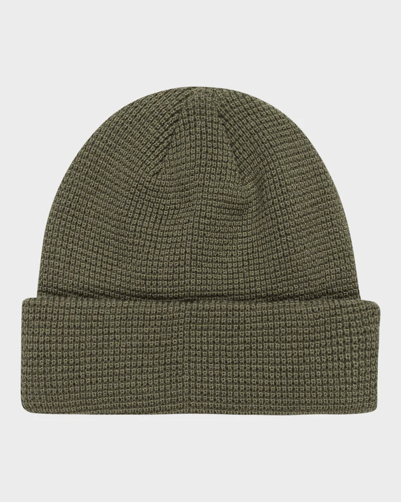 QUIKSILVER THE LOCAL CUFF BEANIE - GRAPE LEAF
