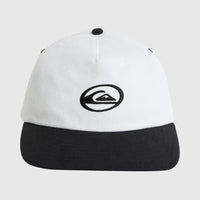 QUIKSILVER TILT SNAPBACK CAP - WHITE