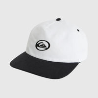 QUIKSILVER TILT SNAPBACK CAP - WHITE
