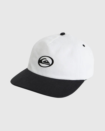 QUIKSILVER TILT SNAPBACK CAP - WHITE