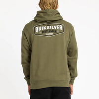 QUIKSILVER HOOK PULLOVER HOODIE - OLIVE
