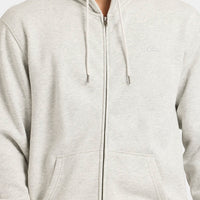 QUIKSILVER SALT WATER ZIP HOOD - LIGHT GREY HEATHER