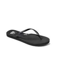 REEF SEASIDE WOMENS - BLACK/WHITE