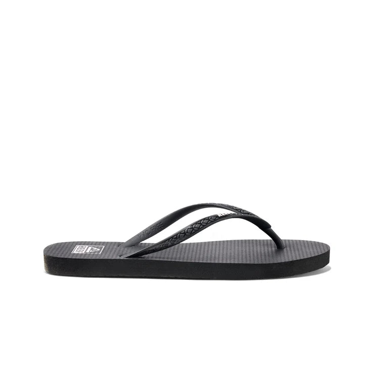 REEF SEASIDE WOMENS - BLACK/WHITE