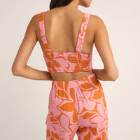 RHYTHM  BORA BORA FLORAL TOP - PINK