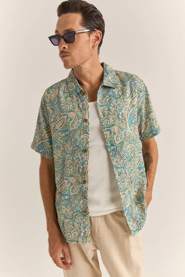 RHYTHM CABO PAISLEY SS SHIRT