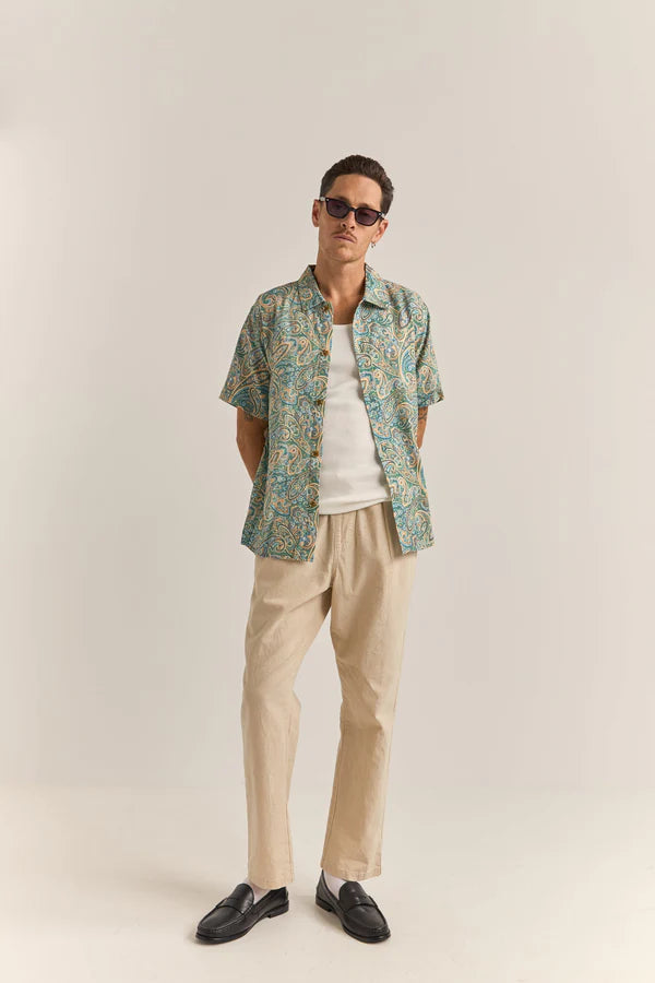 RHYTHM CABO PAISLEY SS SHIRT