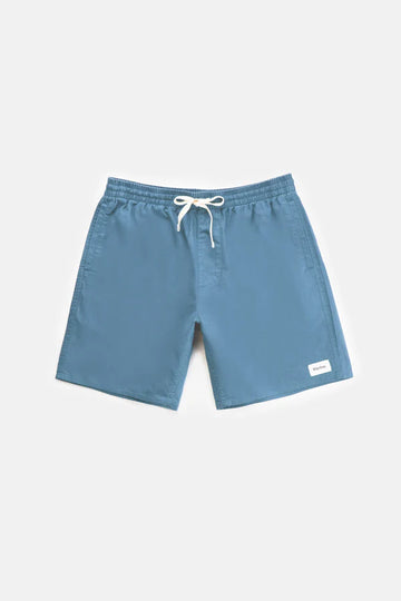 RHYTHM CLASSIC LINEN JAM SHORT -  MINERAL BLUE