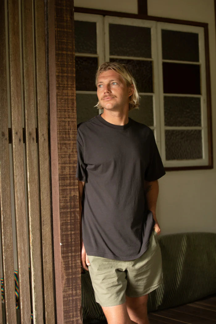 RHYTHM CLASSIC VINTAGE TEE - VINTAGE BLACK