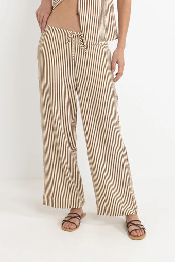 RHYTHM COVE DRAWSTRING PANT - NATURAL
