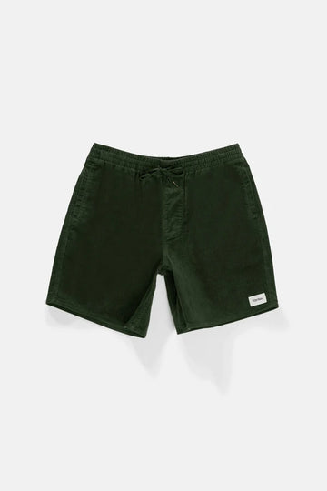 RHYTHM CLASSIC CORD JAM SHORT -  OLIVE