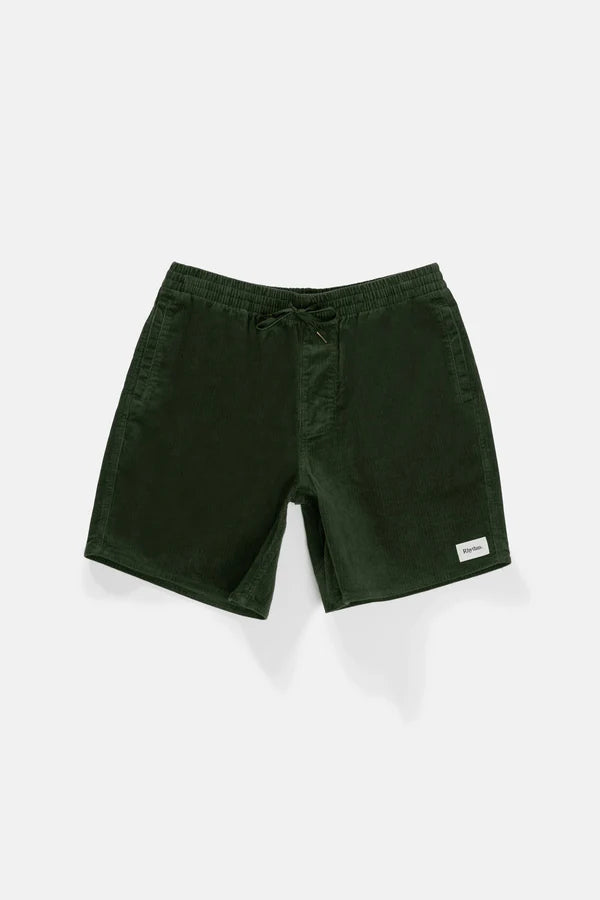 RHYTHM CLASSIC CORD JAM SHORT -  OLIVE