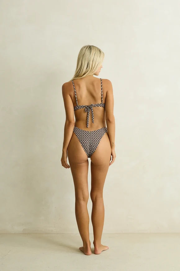 RHYTHM DREAMER HI CUT PANT - CHOCOLATE