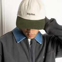 RHYTHM ESSENTIAL BRUSHED TWILL CAP - STONE