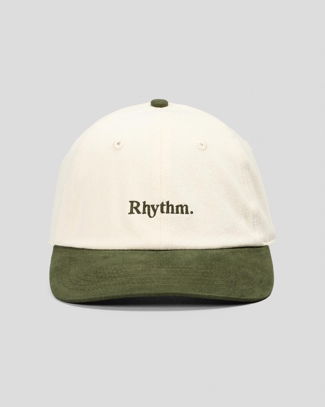 RHYTHM ESSENTIAL BRUSHED TWILL CAP - STONE