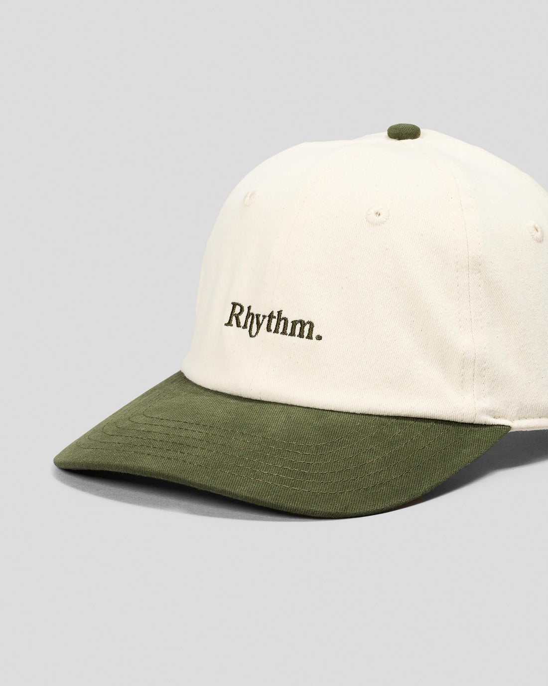 RHYTHM ESSENTIAL BRUSHED TWILL CAP - STONE
