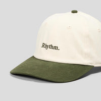 RHYTHM ESSENTIAL BRUSHED TWILL CAP - STONE