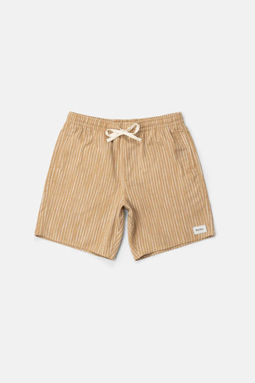 RHYTHM JACQUARD LINEN JAM - SAND STRIPE