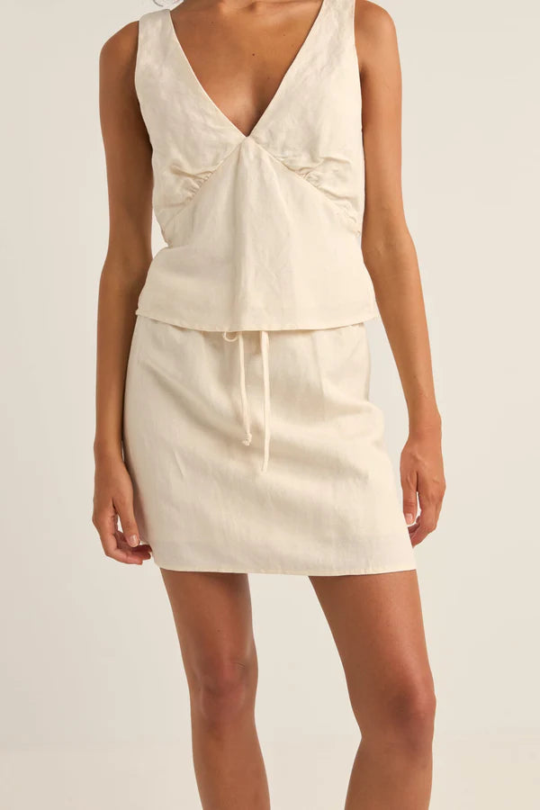 RHYTHM LENNY DRAWCORD SKIRT