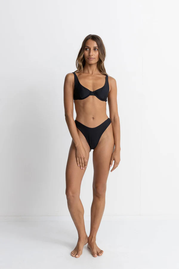 RHYTHM CLASSIC UNDERWIRE TOP - BLACK