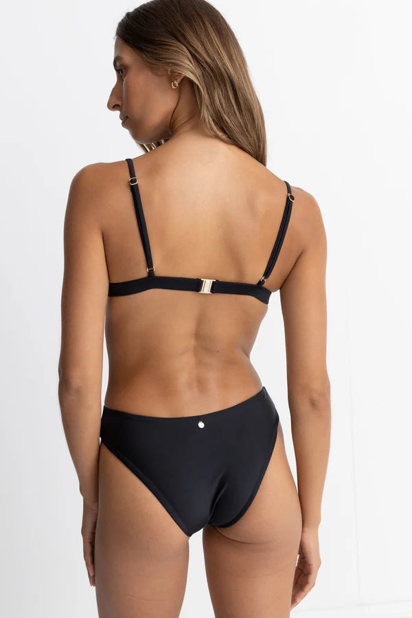 RHYTHM CLASSIC BRALETTE TOP - BLACK
