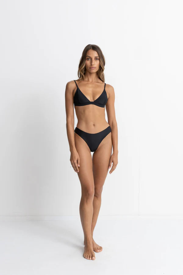 RHYTHM CLASSIC BRALETTE TOP - BLACK