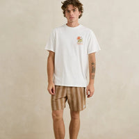 RHYTHM TIGER VINTAGE SHORT SLEEVE SHIRT - VINTAGE WHITE