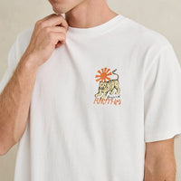 RHYTHM TIGER VINTAGE SHORT SLEEVE SHIRT - VINTAGE WHITE