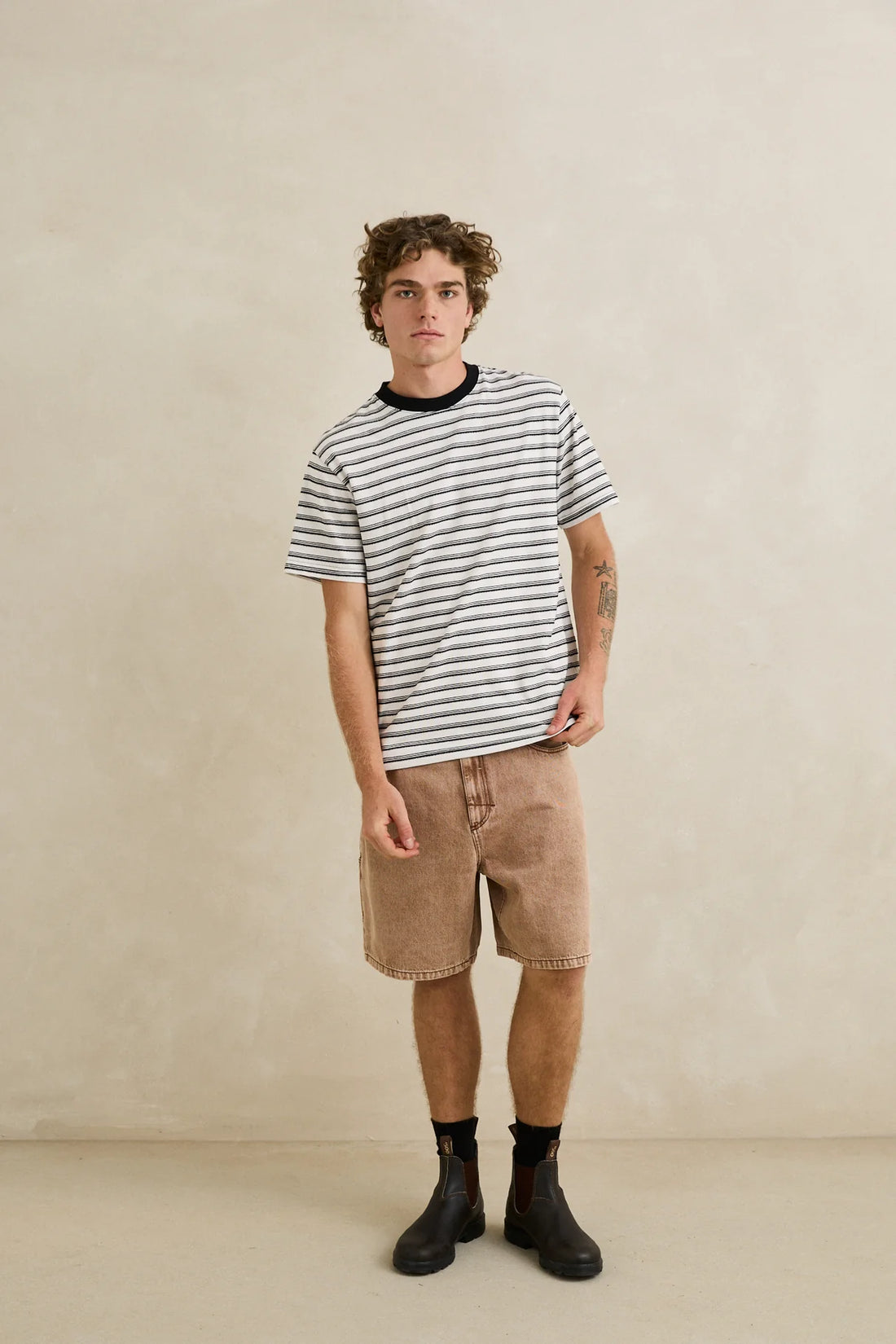 RHYTHM TOBY DENIM SHORT - CEDAR