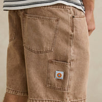 RHYTHM TOBY DENIM SHORT - CEDAR