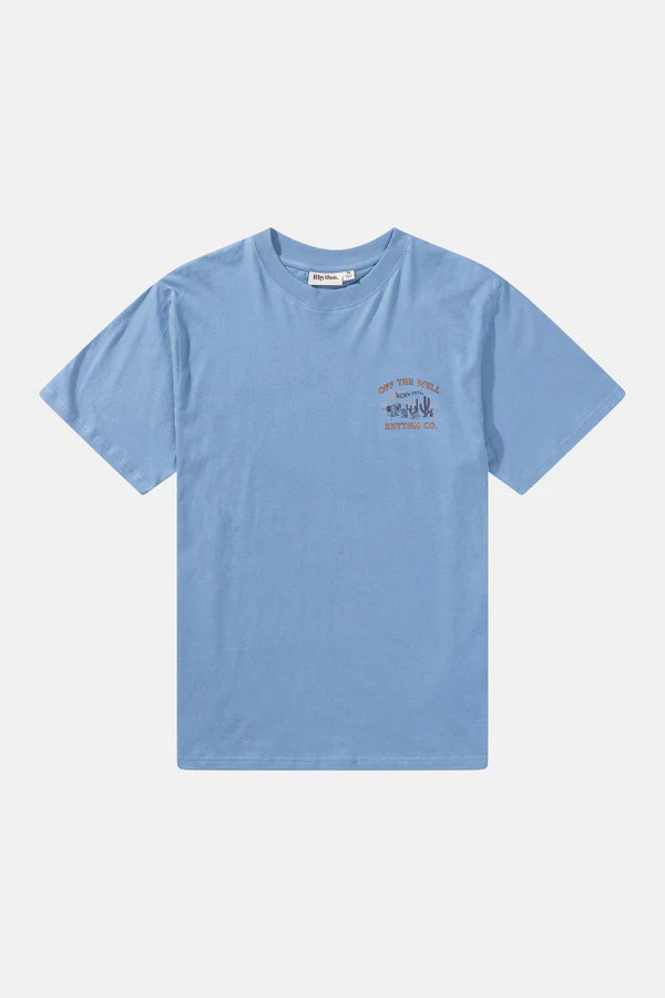 WORN PATH SHORT SLEEVE TEE - SEA BLUE