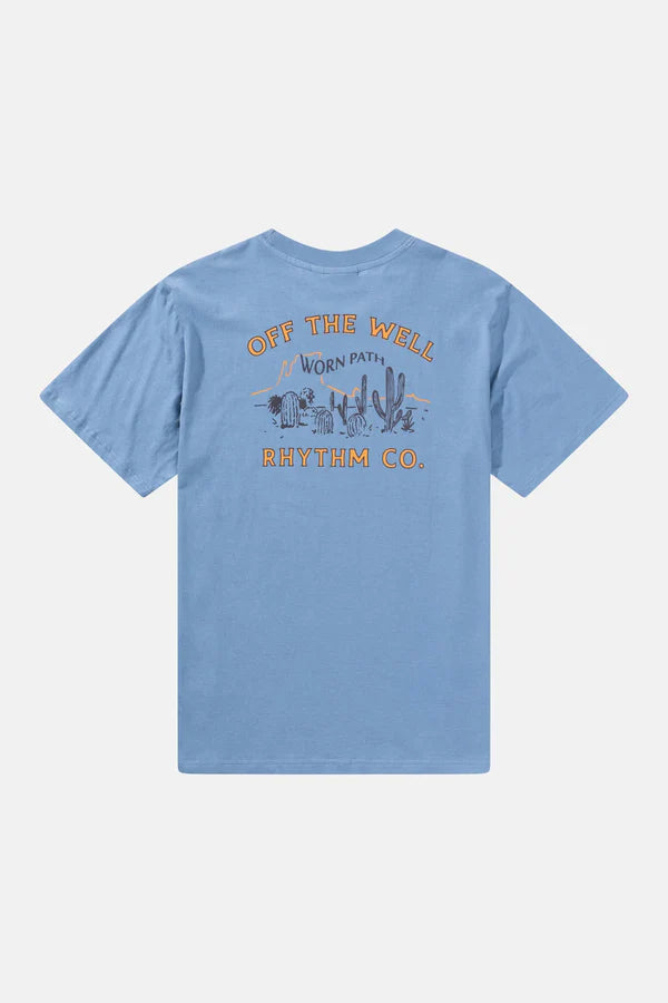 WORN PATH SHORT SLEEVE TEE - SEA BLUE