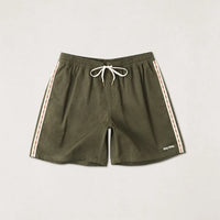 RHYTHM WOVEN TAPE BEACH SHORT - OLIVE