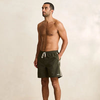 RHYTHM WOVEN TAPE BEACH SHORT - OLIVE