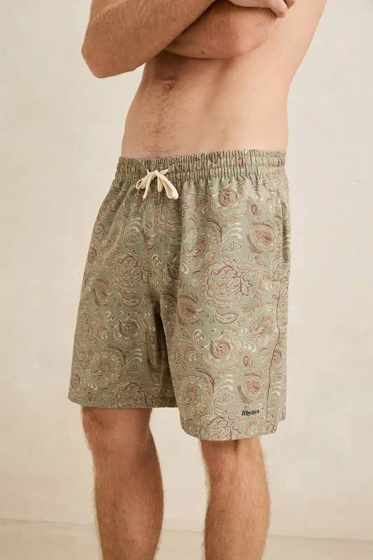 RHYTHM COSTA RICA BEACH SHORT - OLIVE