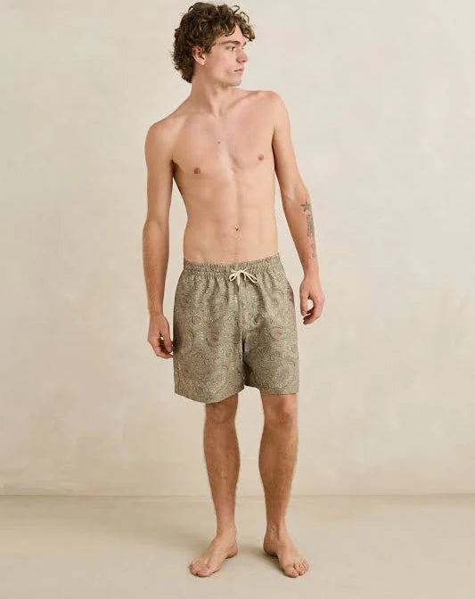 RHYTHM COSTA RICA BEACH SHORT - OLIVE