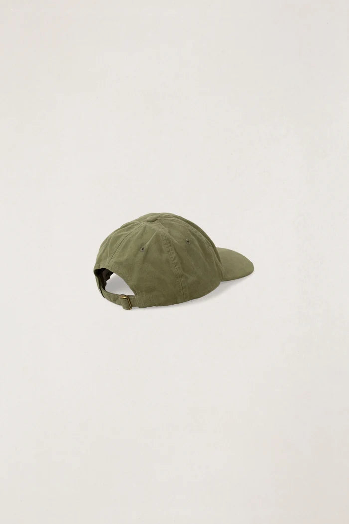 RHYTHM ESSENTIAL BRUSHED TWILL CAP - DILL