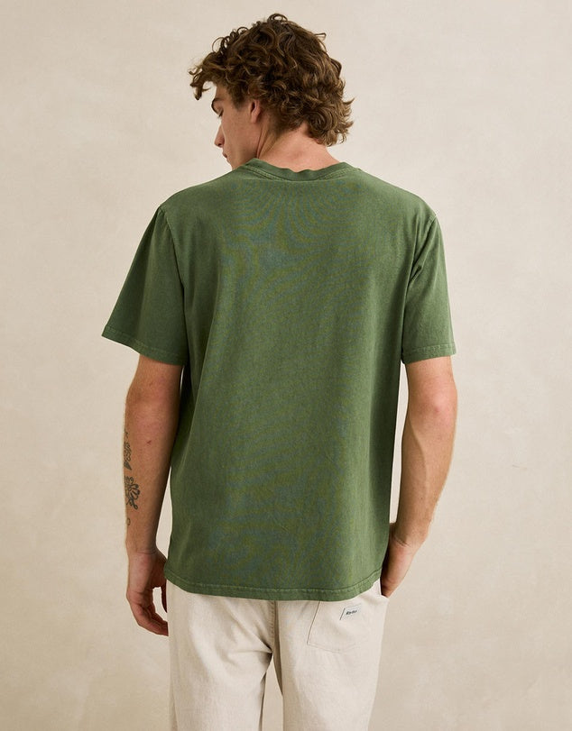 RHYTHM STARFISH VINTAGE SHORT SLEEVED SHIRT - DILL