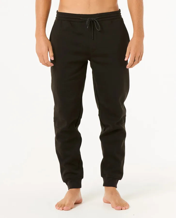 RIP CURL ANTI SERIES DEPARTED TRACK PANT - BLACK