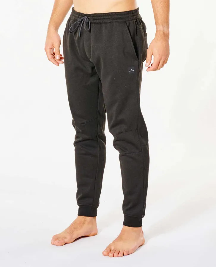 RIP CURL ANTI SERIES DEPARTED TRACK PANT - BLACK