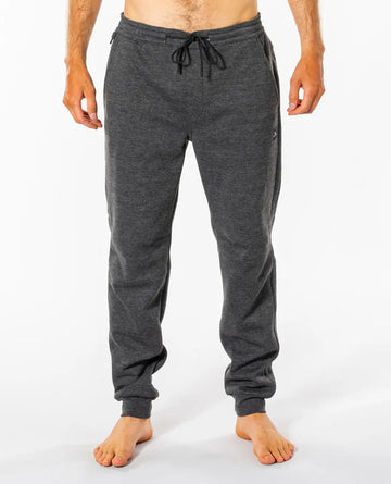 RIP CURL ANTI SERIES DEPARTED TRACK PANT - CHARCOAL MARBLE
