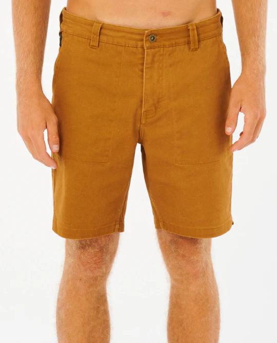 RIP CURL ATLAS WALKSHORT - GOLD