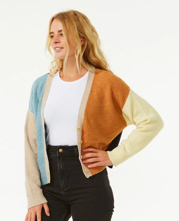 RIP CURL BLOCK PARTY CARDIGAN