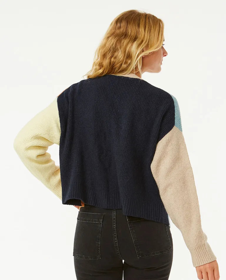 RIP CURL BLOCK PARTY CARDIGAN