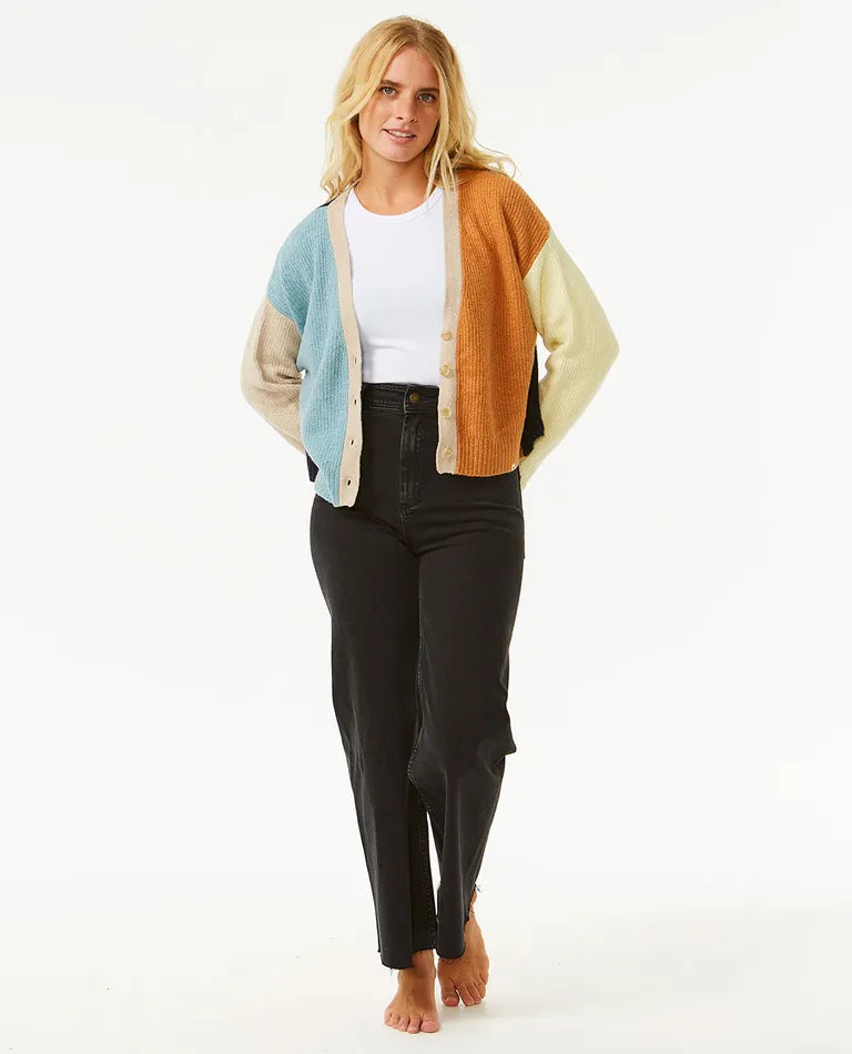 RIP CURL BLOCK PARTY CARDIGAN