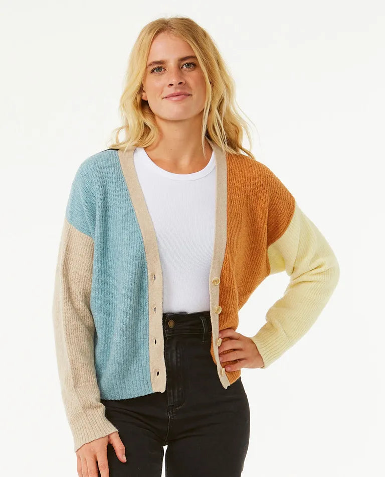 RIP CURL BLOCK PARTY CARDIGAN