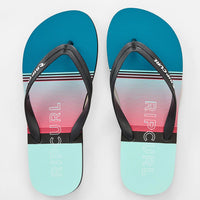 RIP CURL BREAKERS BLOOM OPEN TOE - AQUA