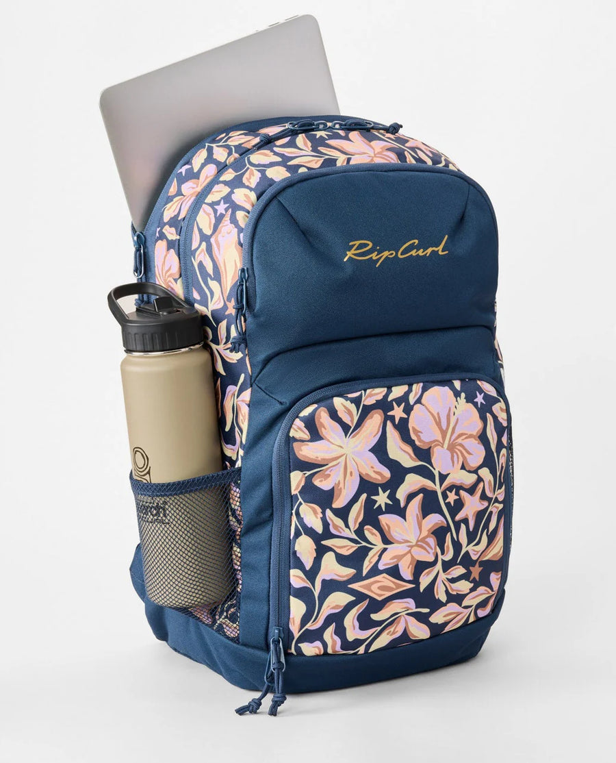 RIP CURL CHASER 33L BACKPACK - NAVY/LILAC