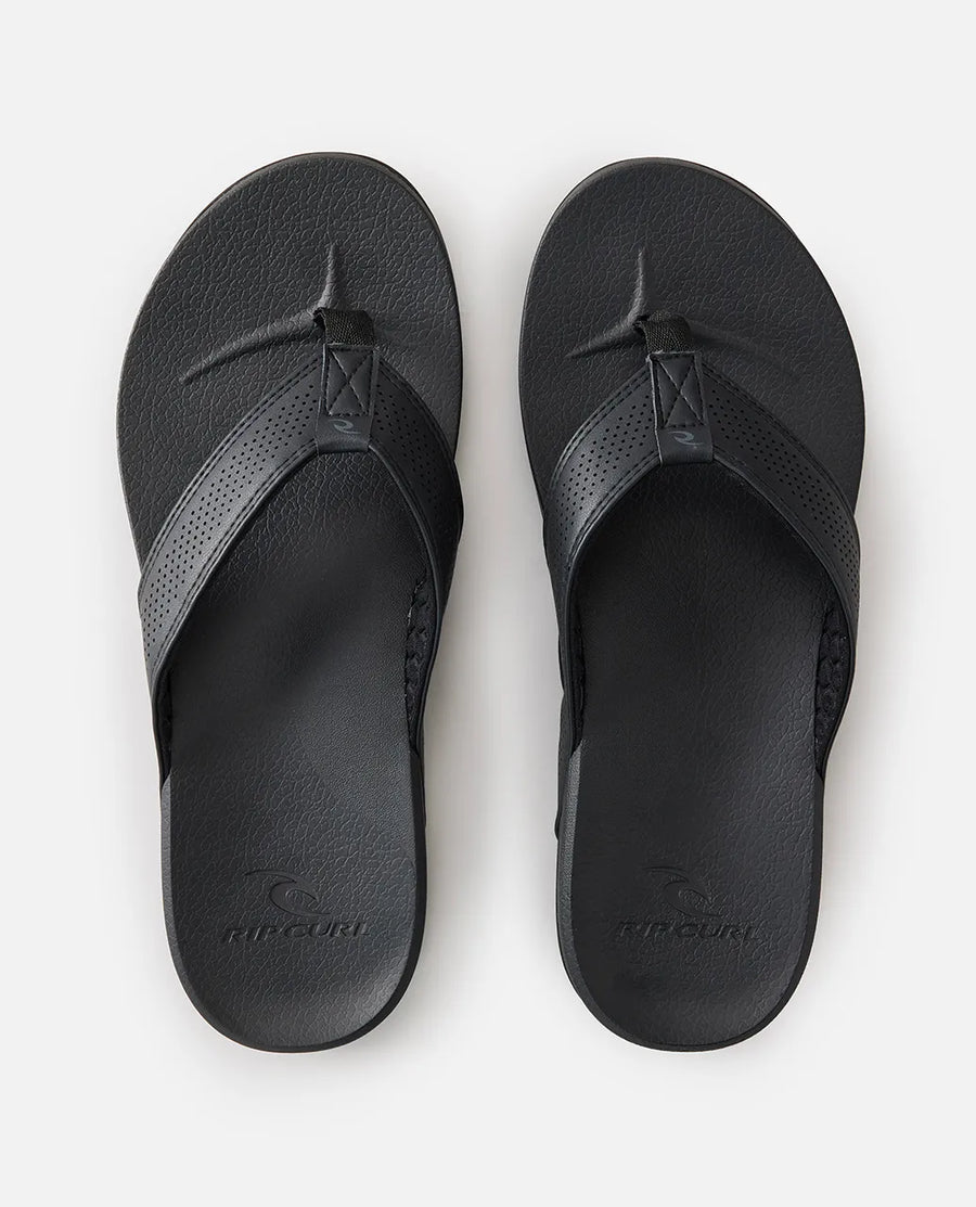 RIP CURL CHIBA BLOOM OPEN TOE - BLACK